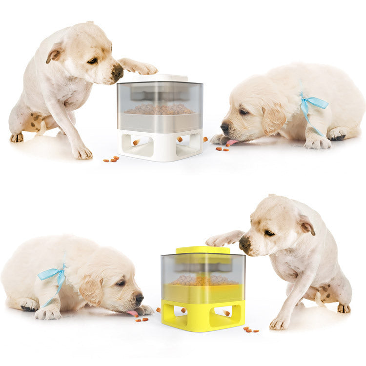 Snap & Feed™ Interactive Dog & Cat Food Dispenser – Fun Educational Toy