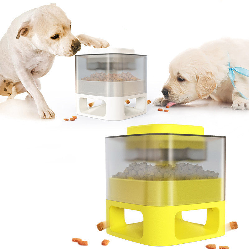 Snap & Feed™ Interactive Dog & Cat Food Dispenser – Fun Educational Toy