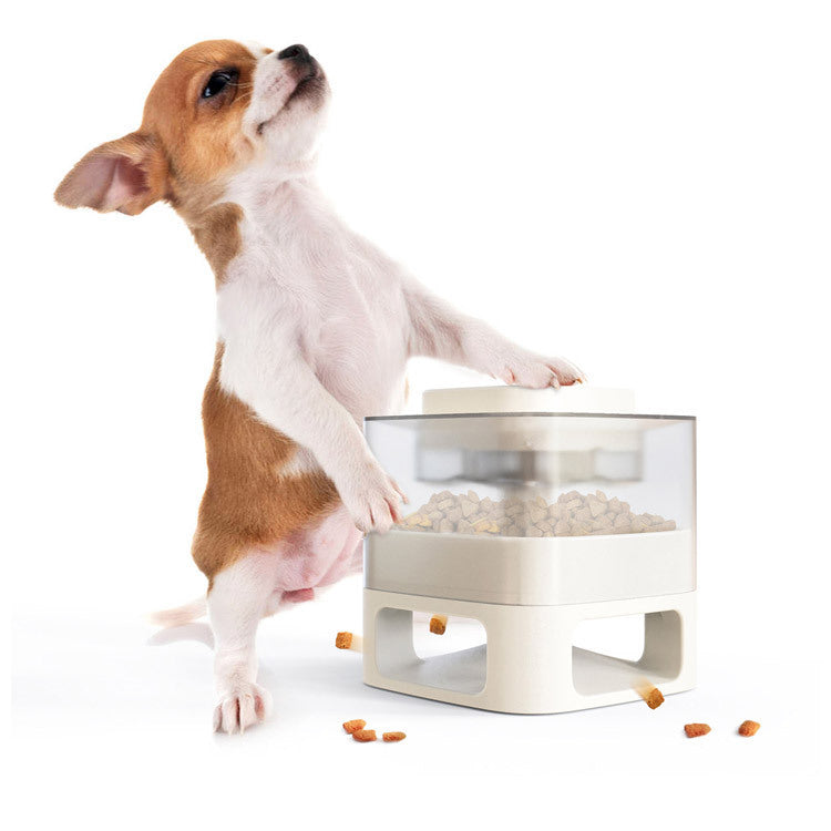 Snap & Feed™ Interactive Dog & Cat Food Dispenser – Fun Educational Toy