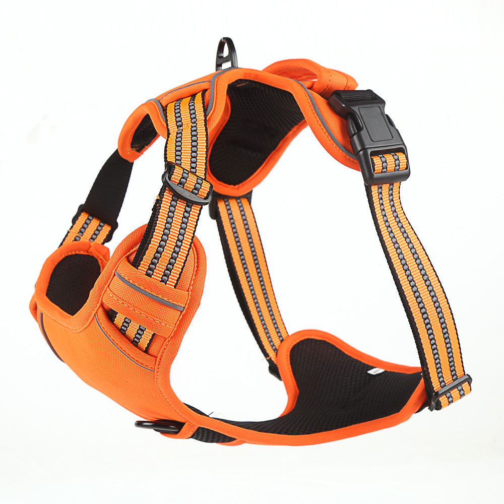 No-Pull Reflective Dog Harness – Breathable, Comfortable Vest for Active Pets