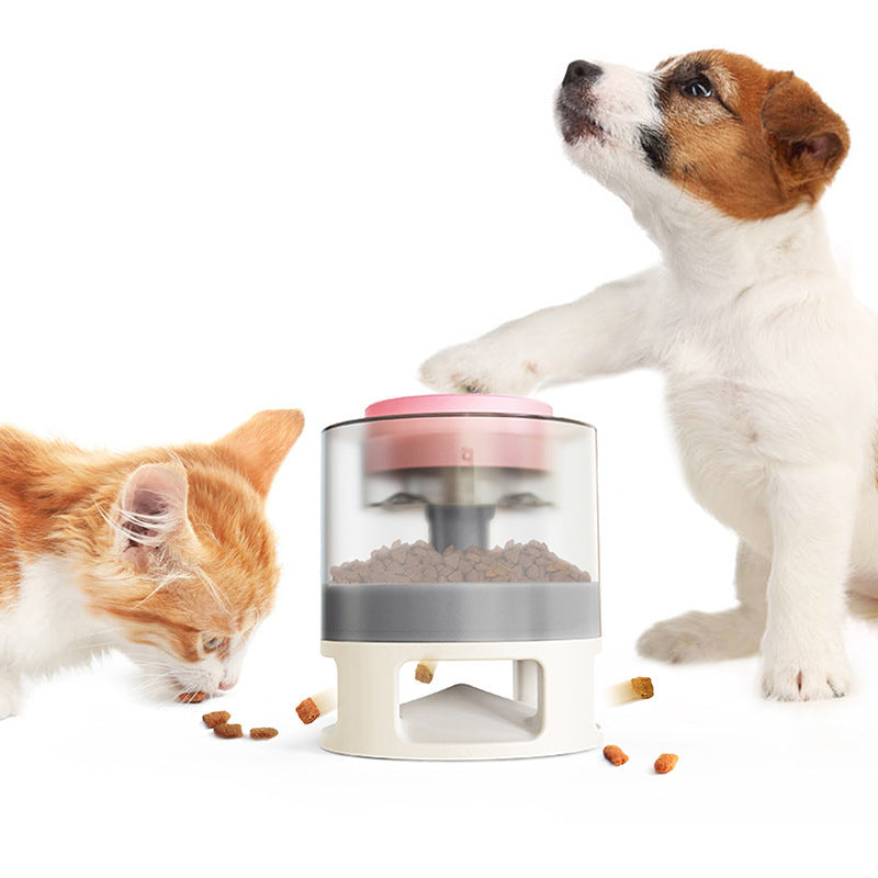 Snap & Feed™ Interactive Dog & Cat Food Dispenser – Fun Educational Toy