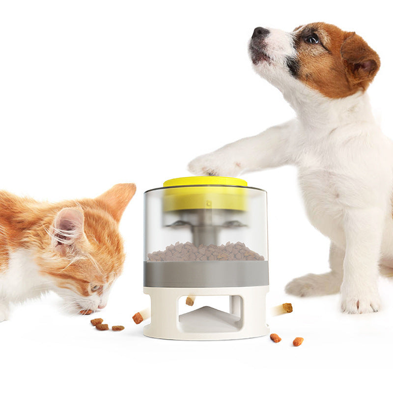 Snap & Feed™ Interactive Dog & Cat Food Dispenser – Fun Educational Toy