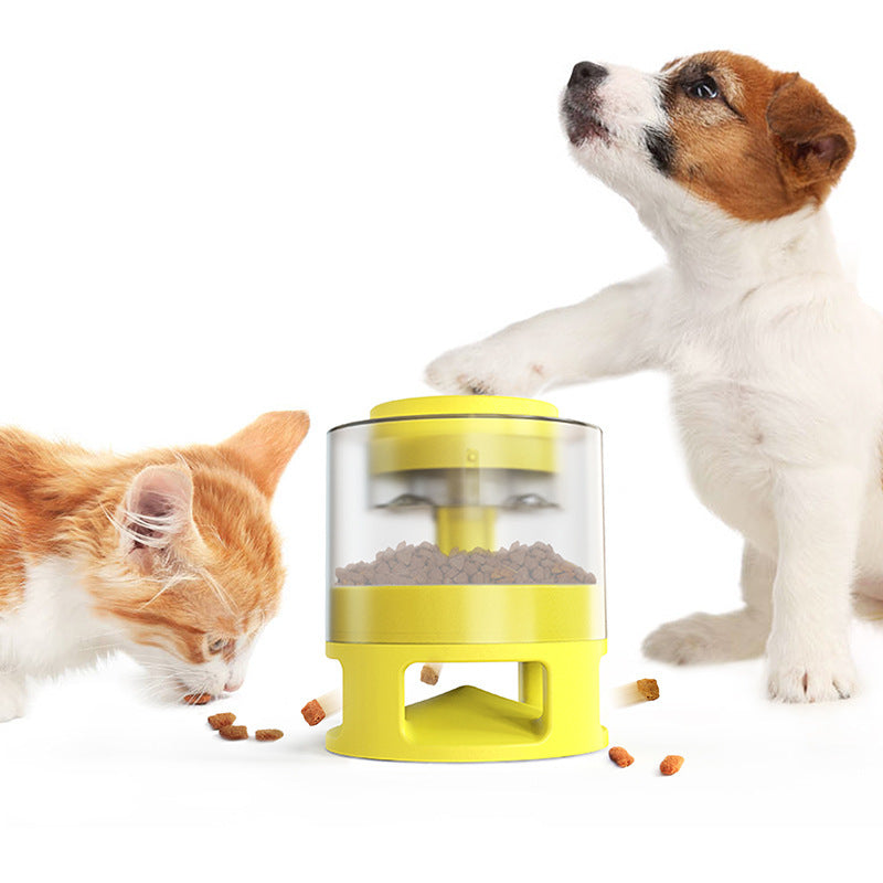 Snap & Feed™ Interactive Dog & Cat Food Dispenser – Fun Educational Toy