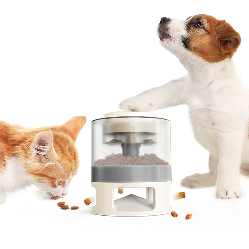 Snap & Feed™ Interactive Dog & Cat Food Dispenser – Fun Educational Toy